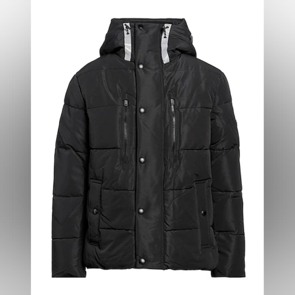 NWOT Michael Kors [S] Choisy Heavyweight Hooded Puffer Jacket - Picture 4 of 7